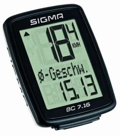 Sigma BC 7.16 Fahrradtacho