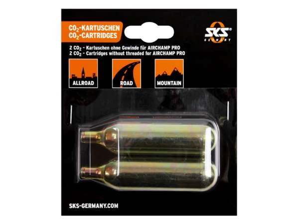 SKS Co2 Kartuschen 2 X 16 G Ohne Gewinde