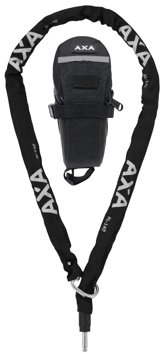 Axa RLC 140/5,5 Einsteckkette + Tasche