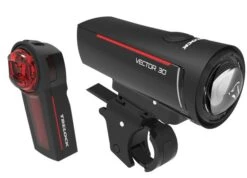 Trelock LS 300 Vector Fahrradlampen Set