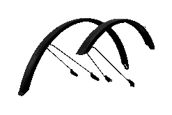 Cube ACID Schutzblechset 53 28"