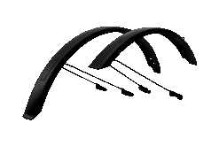 Cube ACID Schutzblechset 65 29"