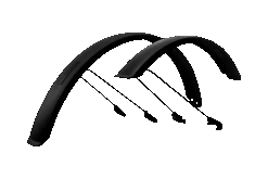 Cube ACID Schutzblechset 75 29"